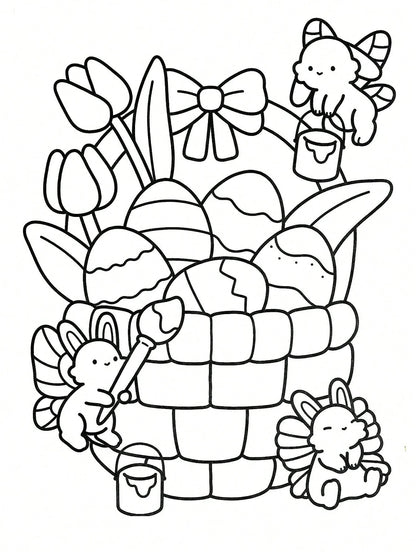 Libro da colorare FRESH GLOW Coco di 40 pagine per adulti e bambini, audace e facile, con disegni semplici e grandi per il relax. Libro da colorare per Natale, Ognissanti, regali di compleanno