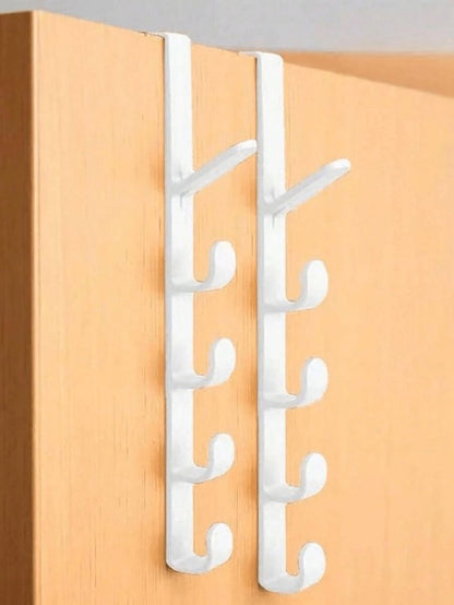 3 Pezzi Appendino da Porta Camera da Letto, Portabiti da Appendere, Gancio in Plastica da Appendere Sopra la Porta per Organizzazione Domestica, Portapacchi per Borse