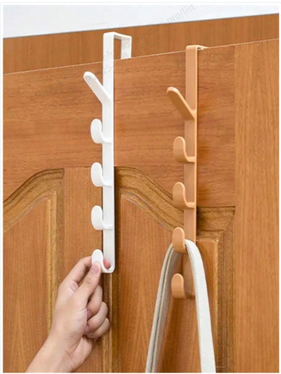 3 Pezzi Appendino da Porta Camera da Letto, Portabiti da Appendere, Gancio in Plastica da Appendere Sopra la Porta per Organizzazione Domestica, Portapacchi per Borse