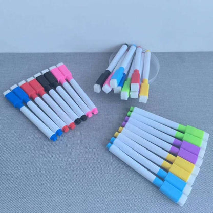 24 pezzi di pennarelli cancellabili colorati non magnetici, penne per lavagna bianca, utilizzate dagli insegnanti per disegnare