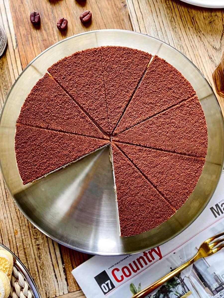 1 pezzo Coltello per dividere la torta, affettatrice rotonda in plastica per torte, strumento da forno per crostate e biscotti