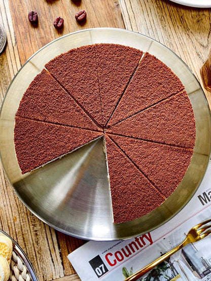 1 pezzo Coltello per dividere la torta, affettatrice rotonda in plastica per torte, strumento da forno per crostate e biscotti