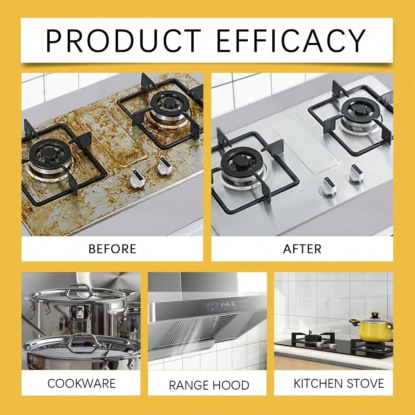Detergente per cucina antigrasso e antibatterico, spray multiuso per cucina