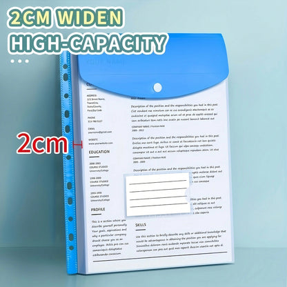 cartelle ad anelli con fori, formato A4, ad alta capacità, in materiale PP moderno, con tasche espandibili e porta etichette, adatte per scuola, casa, ufficio, registrazione presenze