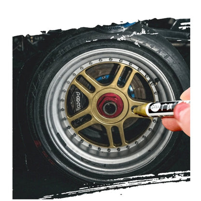 Pennarello punta fine, impermeabile, permanente - Per cartoline, poster, tazze, legno, plastica, vetro e superfici metalliche - Per dipingere, disegnare e segnare