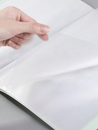 Raccoglitore A4 organizzatore di documenti, cartella multipage per forniture per ufficio, custodia portafoglio per lavori, certificati, documenti d'esame, con pagine divisorie, articoli per il ritorno a scuola