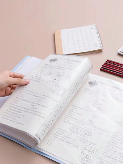 Raccoglitore A4 organizzatore di documenti, cartella multipage per forniture per ufficio, custodia portafoglio per lavori, certificati, documenti d'esame, con pagine divisorie, articoli per il ritorno a scuola