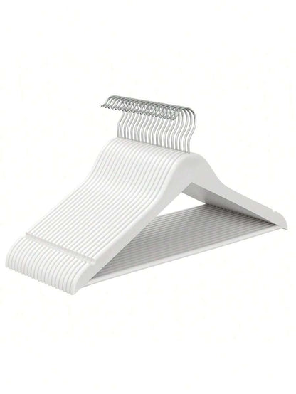 Pezzi Set di grucce in legno sottili, con tacca sulla spalla, grucce per pantaloni, gancio rotante a 360°, in legno di betulla, per appendere camicie, giacche, colore bianco nuvola, rastrelliera per asciugare, organizer per armadio