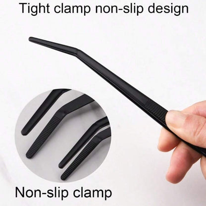 Set di 3 pinze da cucina in acciaio inossidabile - Pinze stile coreano per barbecue, molletta per barbecue e pinze per servire il cibo - Ideali per bistecca, buffet, sushi e decorazione della tavola