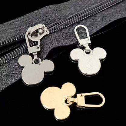 1/3/5 pezzi Raccoglitori lampo ufficialmente concessi in licenza a cartone animato di Topolino - Kit di riparazione istantanea per fibbie rotte