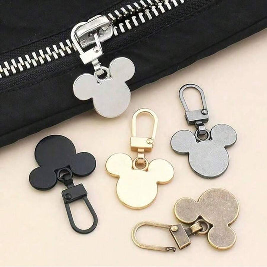 1/3/5 pezzi Raccoglitori lampo ufficialmente concessi in licenza a cartone animato di Topolino - Kit di riparazione istantanea per fibbie rotte