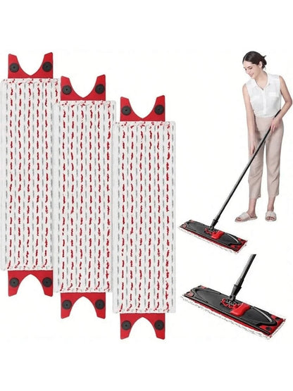 1/3 pezzi Testa di ricambio del mocio compatibile con Ultramax/Ultramax Plus 2-In-1, design di installazione facile, pad per la pulizia dei pavimenti altamente assorbente e potente