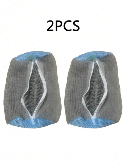 sacche per scarpe per lavatrice, sacche riutilizzabili in microfibra per lavare le scarpe, sacche invisibili con cerniera per scarpe da sport, sacche a rete per lavare le scarpe, sacche per lavare le scarpe