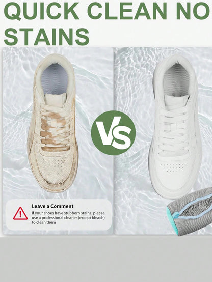 sacche per scarpe per lavatrice, sacche riutilizzabili in microfibra per lavare le scarpe, sacche invisibili con cerniera per scarpe da sport, sacche a rete per lavare le scarpe, sacche per lavare le scarpe