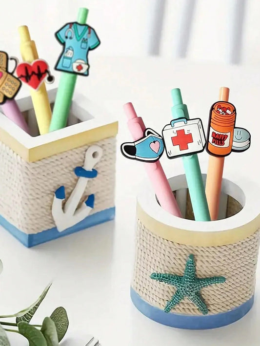Penne per infermiere | Divertenti, migliori, carine, set di penne per infermiere, accessori per il lavoro, studente infermiere, assistente medico, regali essenziali, regalo di apprezzamento, forniture scolastiche