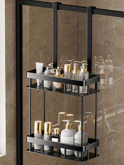 1 pezzo Porta Oggetti da posizionare sulla porta senza foratura, Organizer multifunzionale per camera da letto, cucina, dispensa, bagno e arredamento estivo