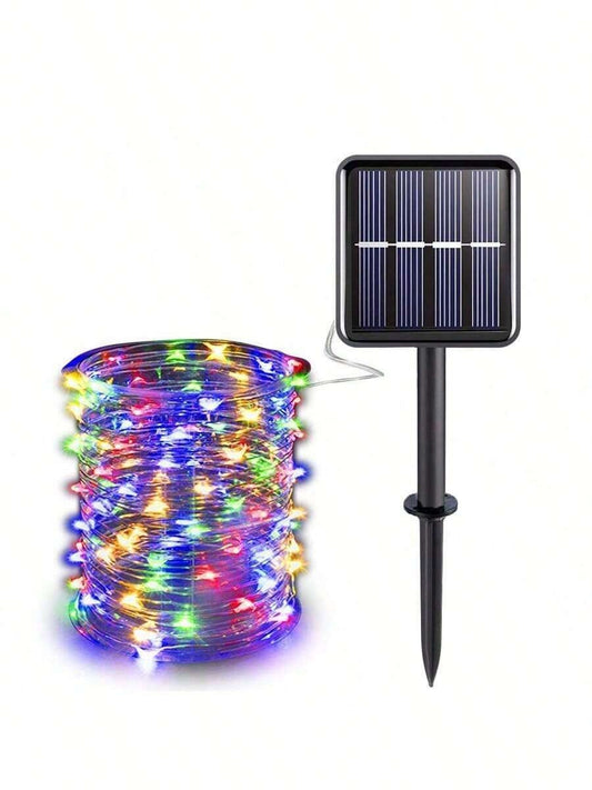 Luci a energia solare a LED impermeabili da esterno, luci a cascata per Natale, Ognissanti, decorazione da giardino, feste