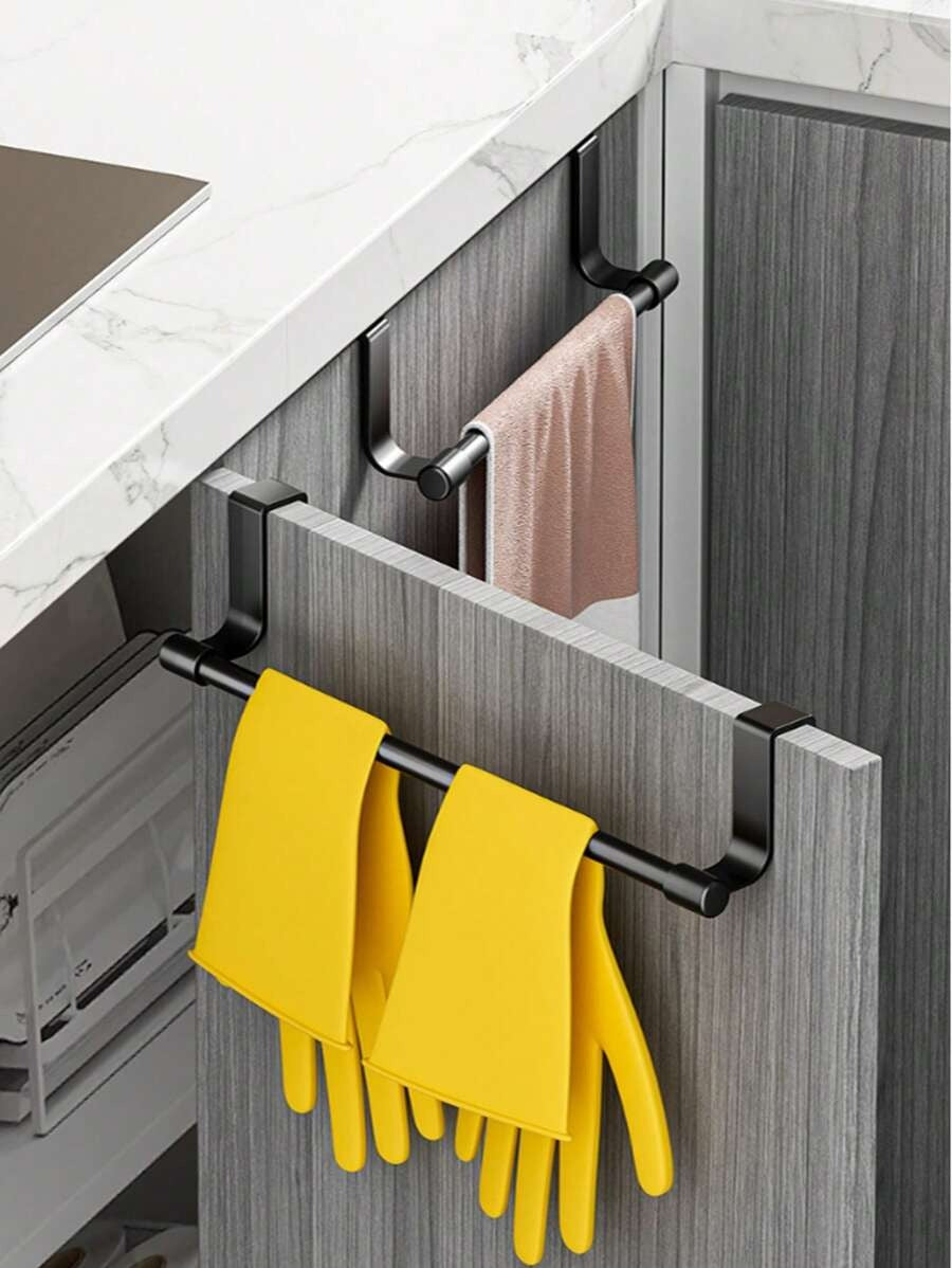 1 pezzo Portasciugamani per mobile da cucina, barra portasciugamani moderna per mobile, portasciugamani da appendere, portasciugamani da parete, portastracci adatto per casa, cucina, bagno