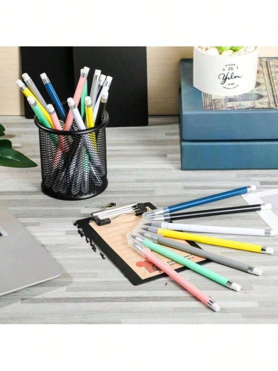 ] Matita Eterna | Senza Bisogno di Affilare, con Punta Gomma, Matita Eterna, Scrittura Infinita, Durevole | Per Studenti, Schizzi a Colori Casuali, Scrittura e Disegno Creativi.