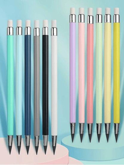 ] Matita Eterna | Senza Bisogno di Affilare, con Punta Gomma, Matita Eterna, Scrittura Infinita, Durevole | Per Studenti, Schizzi a Colori Casuali, Scrittura e Disegno Creativi.