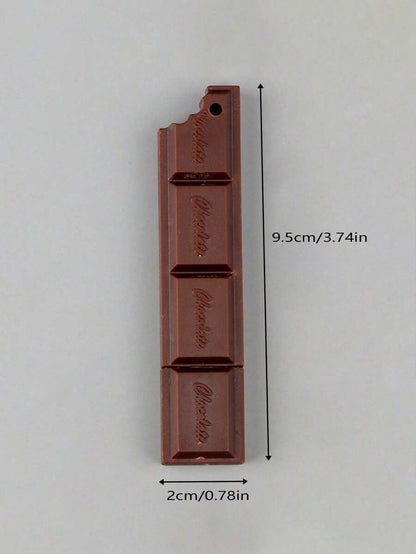 set di cancelleria a tema cioccolato con blocco note, penna a sfera, gomma da cancellare, forniture per il ritorno a scuola
