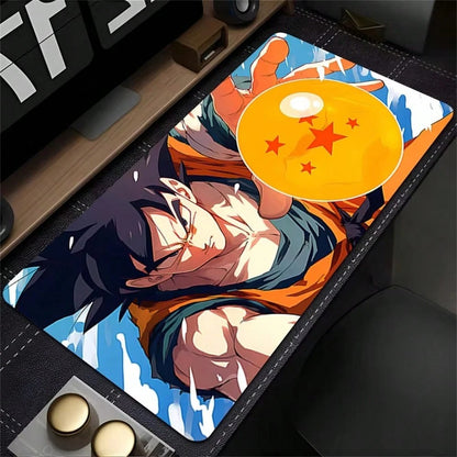 Tappetino per mouse anime giapponese popolare, tappetino da scrivania antiscivolo con cartone animato, accessori per computer, tappetino per mouse da gioco esteso per laptop, preferito dai fan degli anime