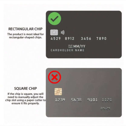 Adesivo per carta di credito/debito con motivo di rossetto alla moda, divertente meme, adatto per carte di credito, citazione da damigella d'onore, decorazione per tessera di trasporto
