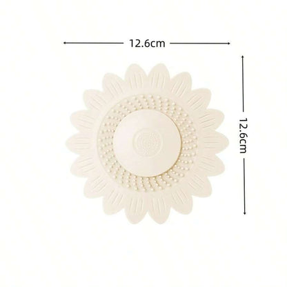 1 pezzo Filtro per lavandino a pressione, copertura per scarico a pavimento, tappo per scarico anti-odore, copertura per scarico doccia cattura capelli
