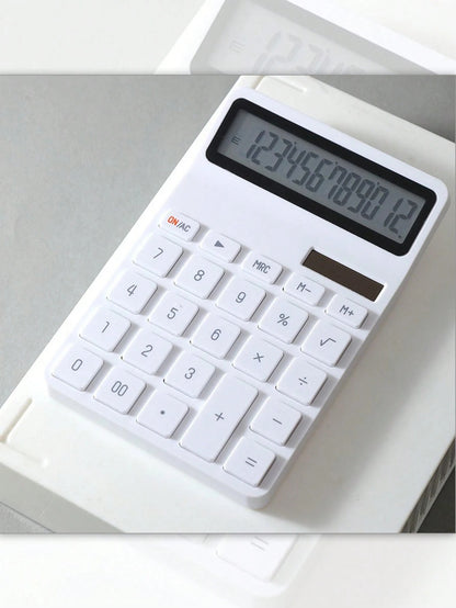 Calcolatrice portatile pieghevole pratica, semplice e carina, utile per i calcoli, con schema colori della dopamina, essenziale calcolatrice mini per studenti e ufficio, utile per l'apprendimento della matematica, ottimo regalo per studenti