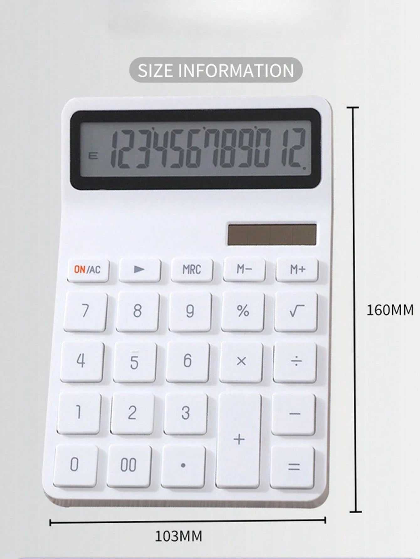 Calcolatrice portatile pieghevole pratica, semplice e carina, utile per i calcoli, con schema colori della dopamina, essenziale calcolatrice mini per studenti e ufficio, utile per l'apprendimento della matematica, ottimo regalo per studenti