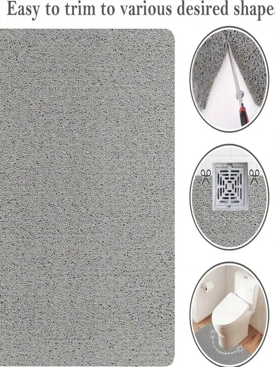 Tappetino da bagno in materiale PVC plastico, con motivi di animali subacquei tra cui delfino, pesce pagliaccio, polpo, balena, tartaruga, cavalluccio marino, granchio, conchiglia, corallo e leone marino