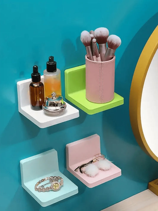 Mensola multifunzionale da parete per bagno, toilette, cucina, monitoraggio domestico - Mensola da parete rinforzata