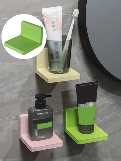 Mensola multifunzionale da parete per bagno, toilette, cucina, monitoraggio domestico - Mensola da parete rinforzata