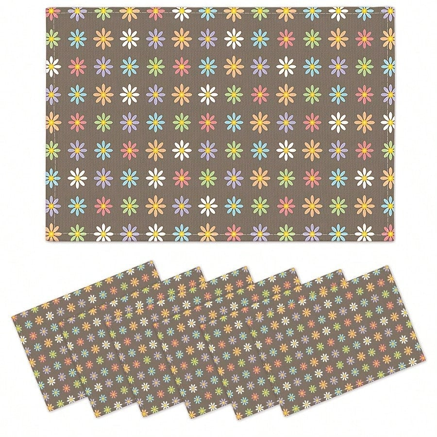 Tovaglietta, tovaglietta in lino minimal e stilosa con linee, rende la sala da pranzo fresca, tovaglietta da festa, tovaglietta per alimenti, sottopentola termoisolante, decorazione sala da pranzo, tappetino da picnic all'aperto.