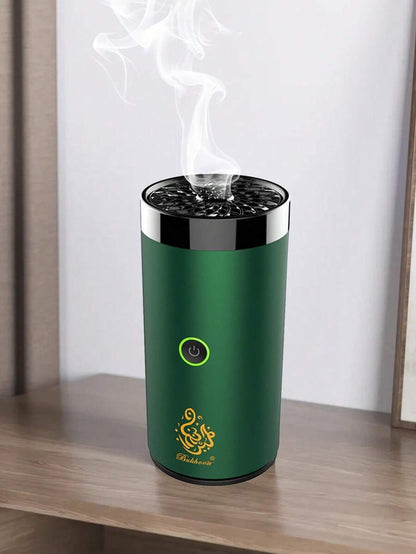 bukhoon Bruciatore di incenso per auto elettronico Bukhoon, macchina per aromaterapia, bruciatore di bakhoor per auto, sport e riposo durante la guida