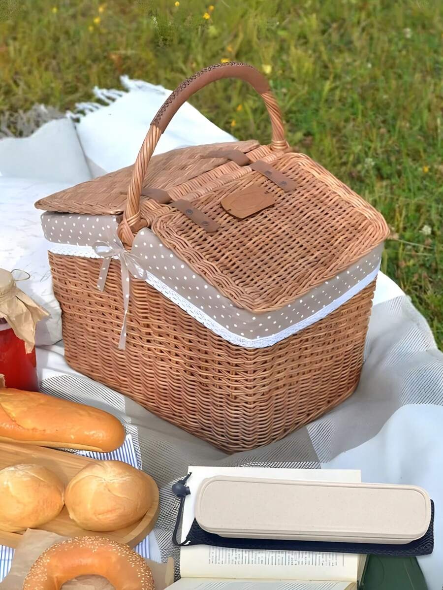 Set di posate da viaggio, set di posate da viaggio con custodia, set di posate portatile, in acciaio inossidabile 18/8 riutilizzabile, include forchetta, cucchiaio, bacchette con custodia, per cucina occidentale, cucina, pranzo al sacco, ufficio, picnic