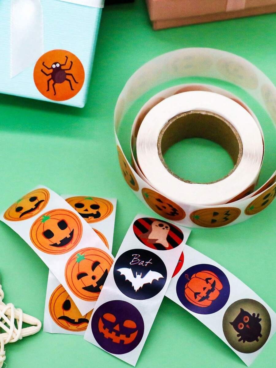 Halloween zucca Adesivi per auto , festival regali , decorativo adesivi per Artigianato e arte