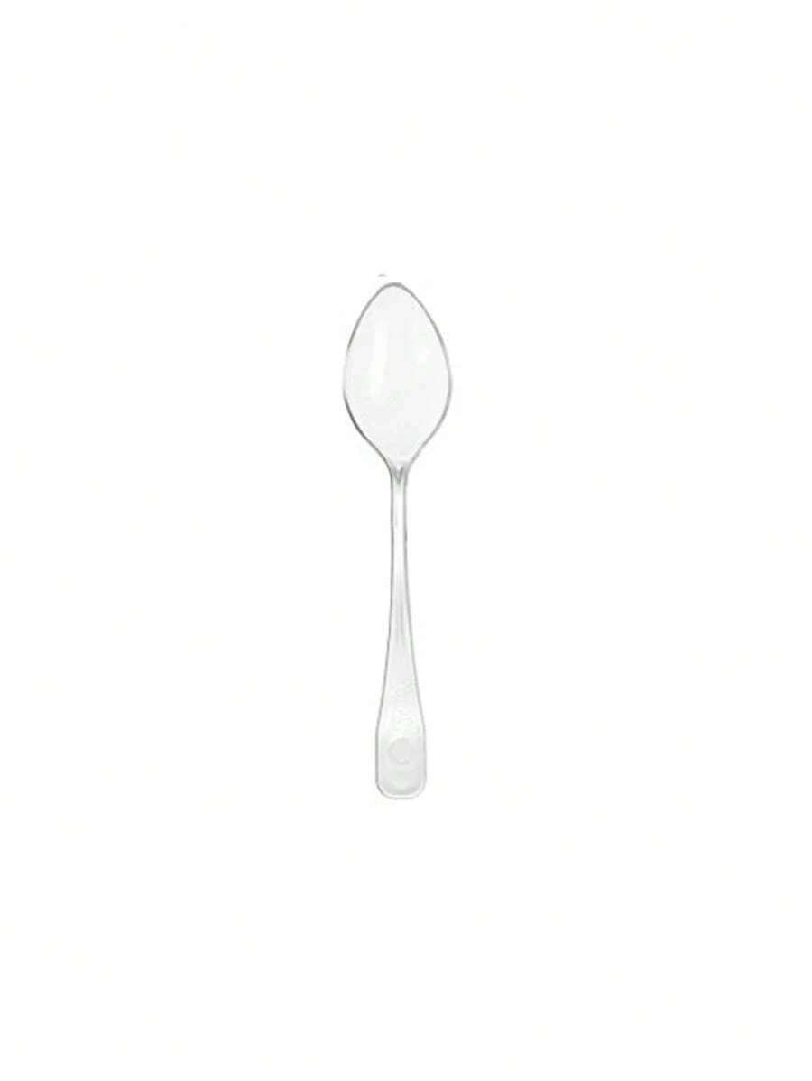 Coppette per dessert con cucchiaini, piccole tazze di plastica trasparente inclinate, coppette rotonde per mousse, per budini, mousse, gelatine, feste, adatte per torte gelato, decorazione dolci