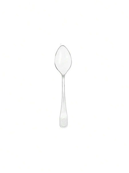 Coppette per dessert con cucchiaini, piccole tazze di plastica trasparente inclinate, coppette rotonde per mousse, per budini, mousse, gelatine, feste, adatte per torte gelato, decorazione dolci