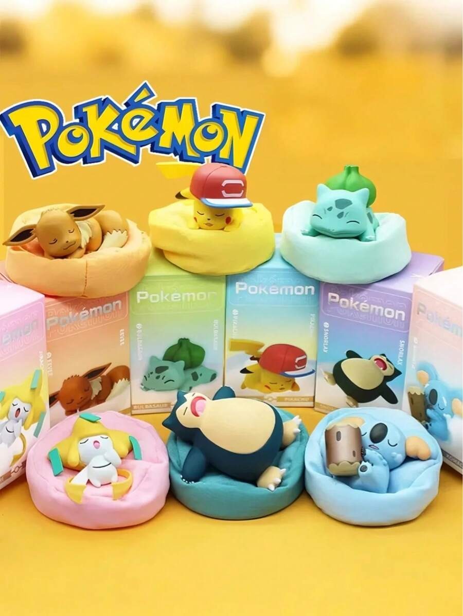 Set di bambole Pokemon, disponibile in diversi stili, inclusi Pikachu ed Eevee - Simpatiche action figure da collezione