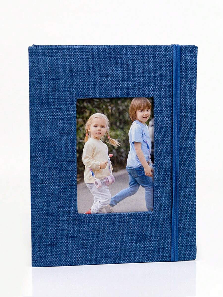 album di inserti di 100 pagine da 6 pollici con superficie in tessuto, per il ritorno a scuola, forniture scolastiche