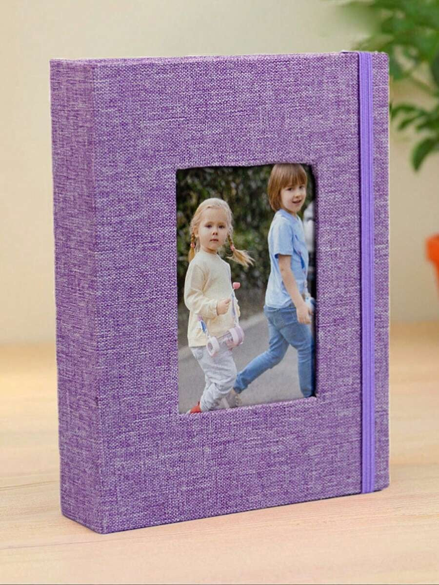 album di inserti di 100 pagine da 6 pollici con superficie in tessuto, per il ritorno a scuola, forniture scolastiche