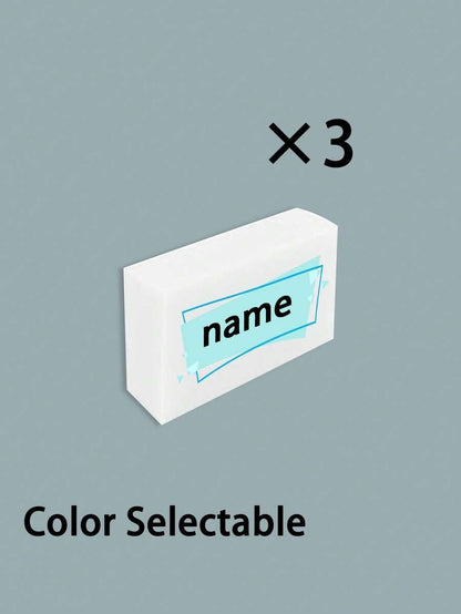Gomme da matita personalizzate. Personalizzabili con testo e colore. Perfette per studenti, insegnanti, premi, riconoscimenti, regali per il ritorno a scuola, forniture per ufficio e regali di laurea.