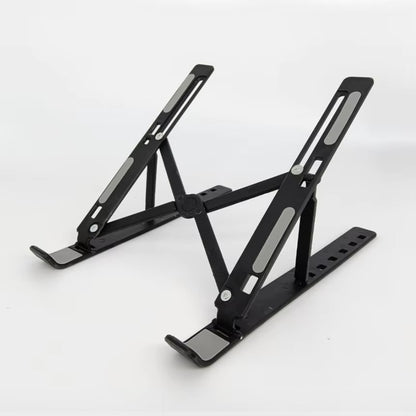 Supporto per laptop regolabile a 7 livelli Supporto per staffa per notebook portatile pieghevole Base di supporto Supporto in ABS per MacBook Lenovo Laptop Air Pro