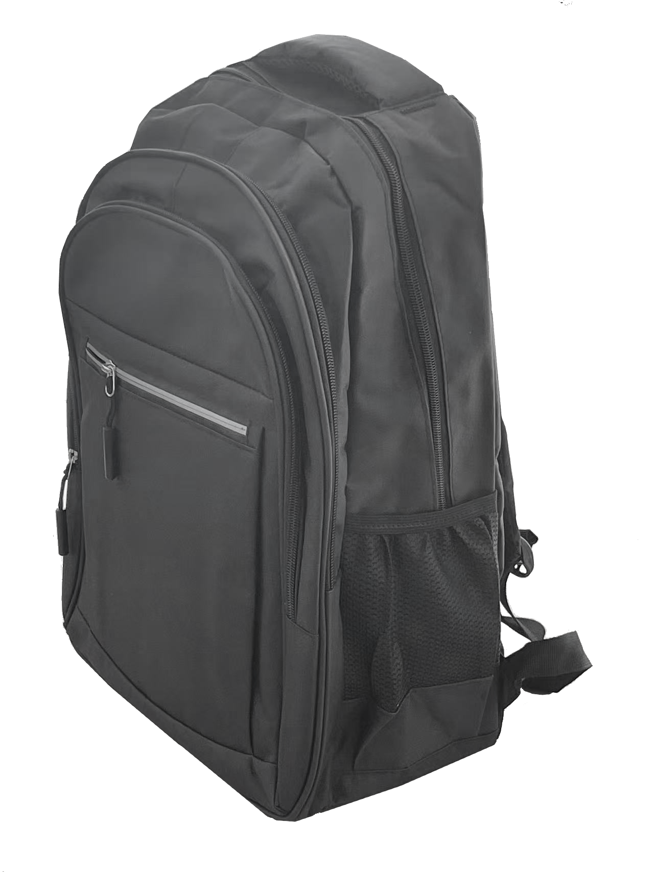 Zaino nero da viaggio per uomini e donne perfetto pure per scuola