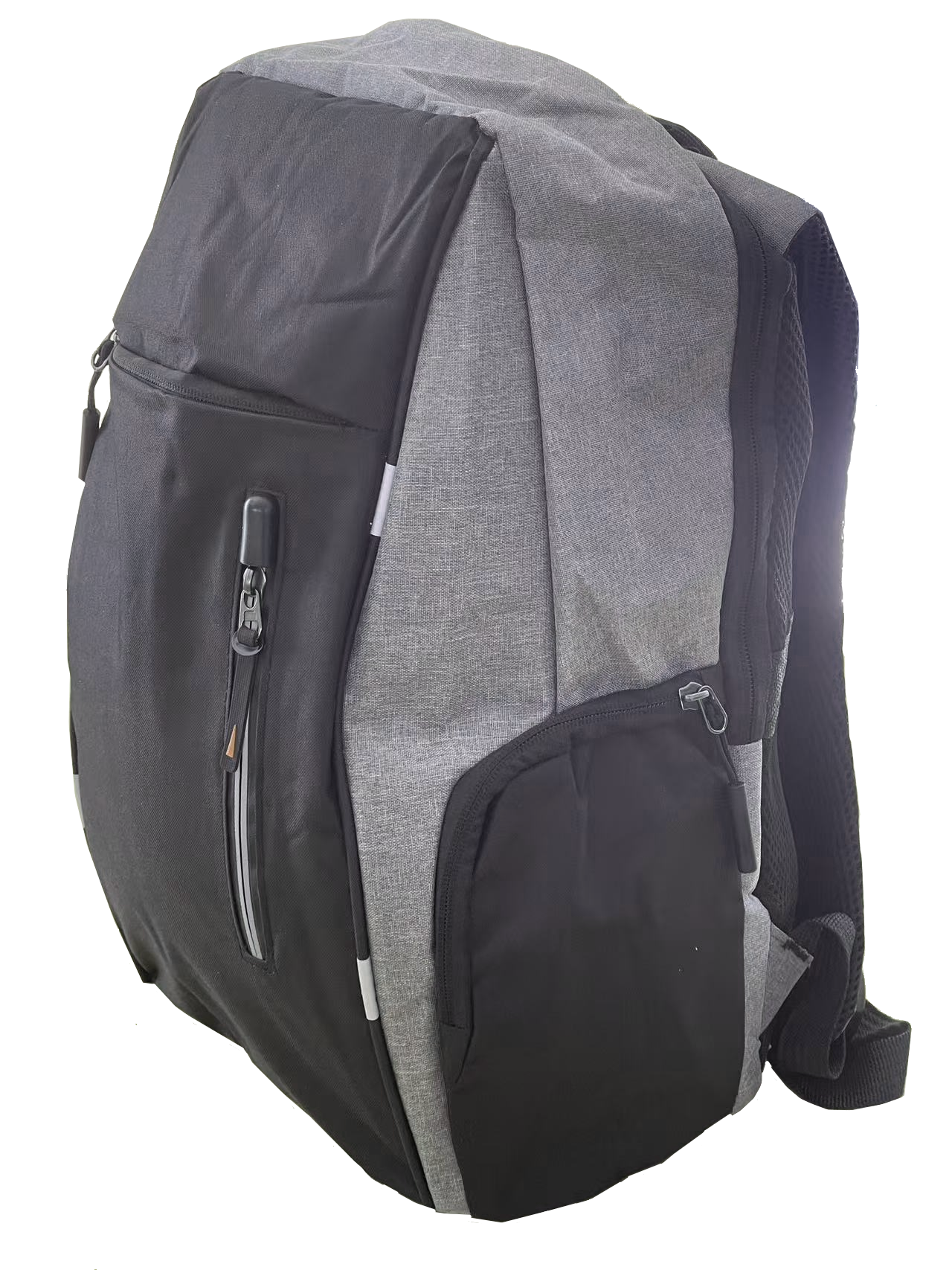Zaino nero e grigio da viaggio per uomini e donne perfetto pure per scuola