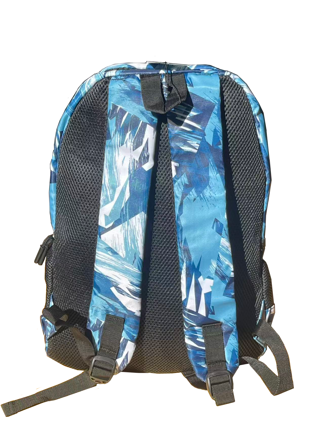 Zaino scolastico blu stile astratto