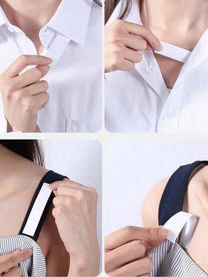 36 pezzi di nastro biadesivo per prevenire l'esposizione, adatto per scollo, camicia, cura del corpo per vestiti, da usare per viaggi, sport, attività all'aperto, cintura, forniture per il ritorno a scuola