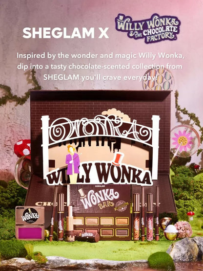 Willy wonka | SHEGLAM Set Completo Di Del , Regalo Di Natale, Set Di Trucco Marrone Laurea Compleanno Vacanza Estate Autunno Y2K Elegante Moda Donne Marchio Trucco Cosmetico Bellezza