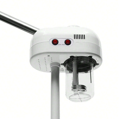 YUNRUX Vaporizzatore per il viso Vaporizzatore per studio cosmetico Idratante quotidiano Spruzzatore di bellezza Macchina per spruzzo freddo per il viso Sauna per il viso Vaporizzatore all'ozono